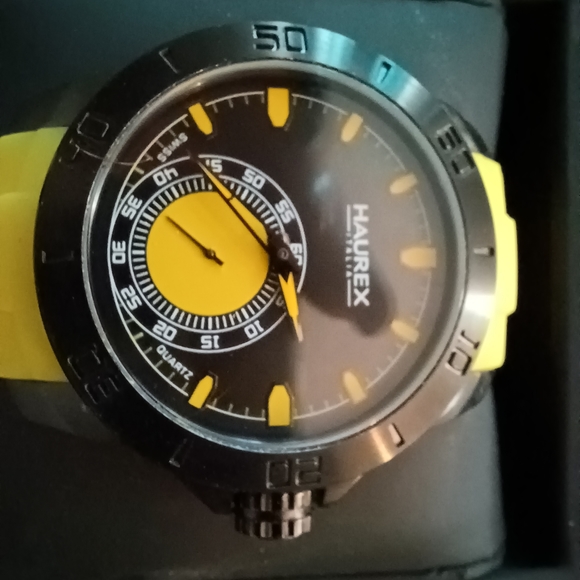 Italian made mens casual watch.   NEW  never worn - Picture 4 of 8